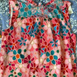 Vibrant Floral Women's Blouse